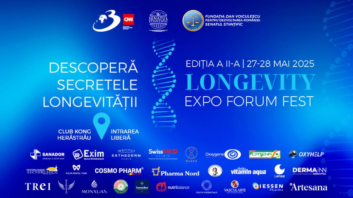 longevity expo forum fest editia a ii a 2025 descopera secretele unei vieti lungi si sanatoase la clubul kong din herastrau