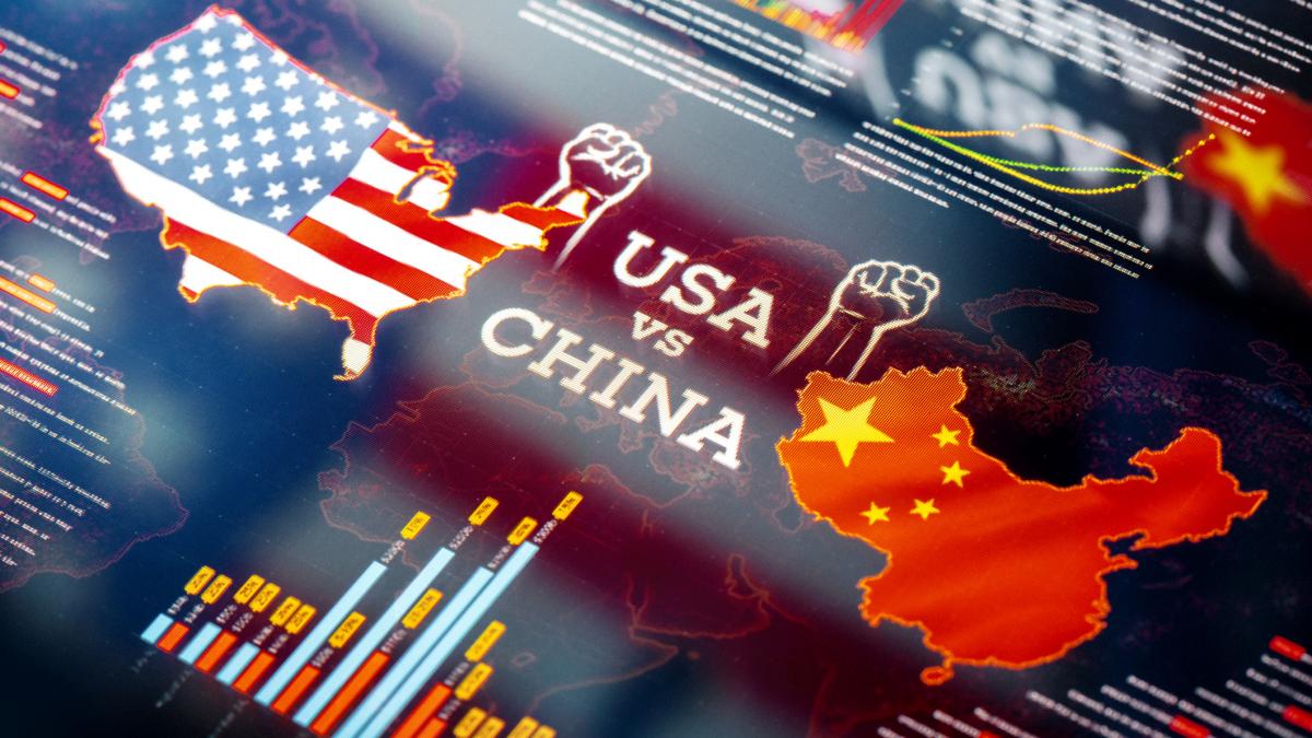 ilustratie harti SUA China război comercial