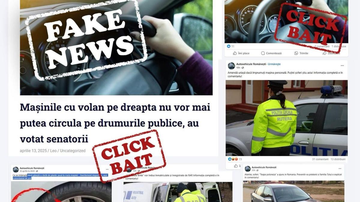 fake news ingrijorator pentru soferi rar in ultima perioada circula postari menite sa genereze panica
