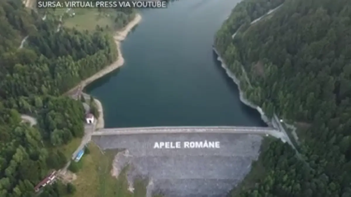 alerta in hunedoara din cauza unui baraj vechi de 50 de ani betonul incepe sa cedeze mai multe localitati sunt in pericol