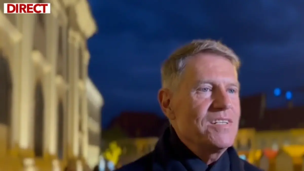 klaus iohannis a participat la slujba de inviere la sibiu