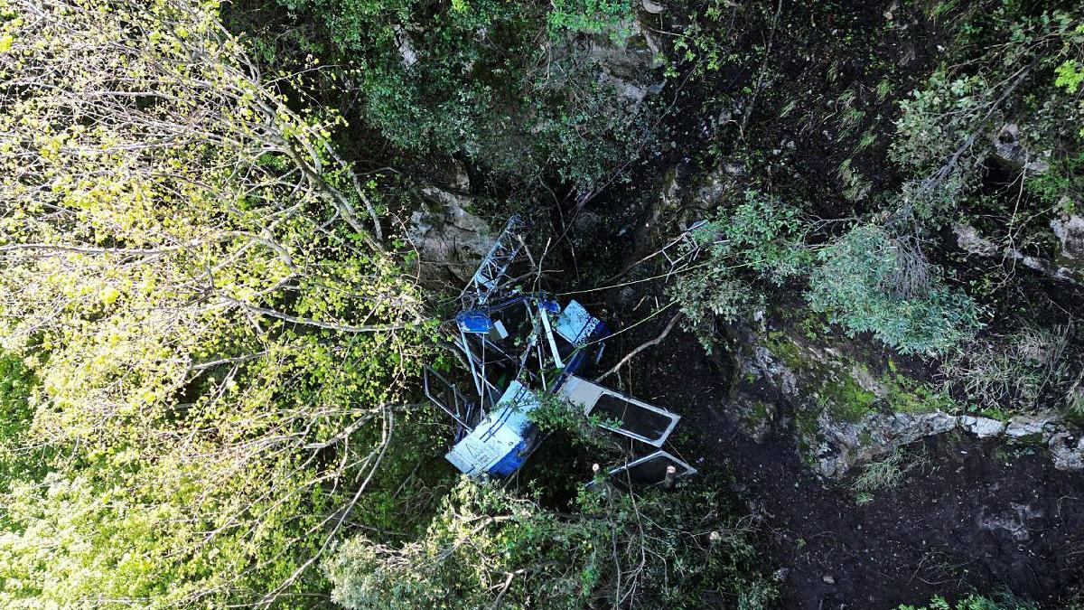 salvat de o cafea cum a scapat ca prin minune conductorul care trebuia sa conduca telecabina prabusita in napoli