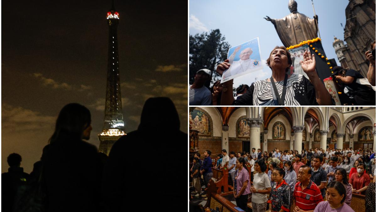 de la vatican pana in filipine credinciosii catolici isi iau adio de la papa francisc lacrimi rugaciuni si zile de doliu