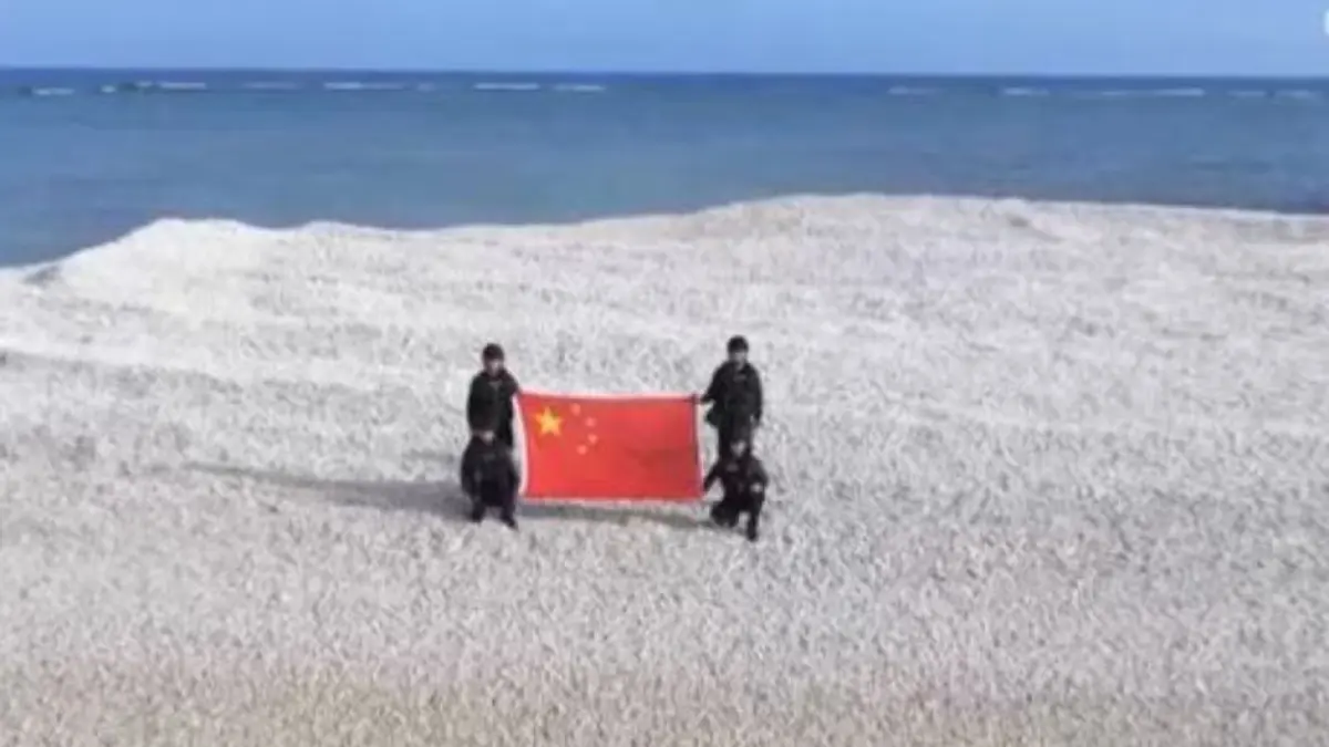 china a ocupat cu forta o insula disputata cu filipine pentru a exercita suveranitatea