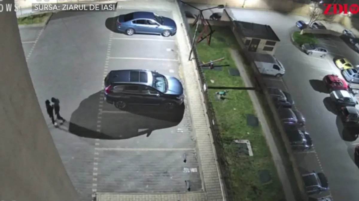doi adolescenti din iasi au aruncat cu oua in zeci de masini dupa o provocare pe tiktok intreaga scena a fost filmata