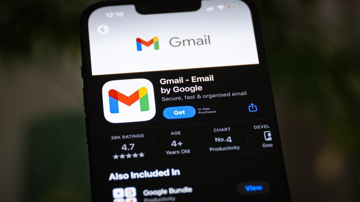 aplicatia gmail pe telefon