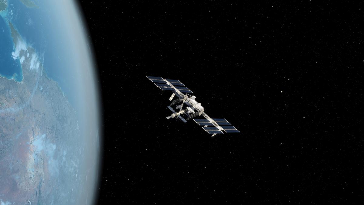 satelit care orbiteaza pamantul