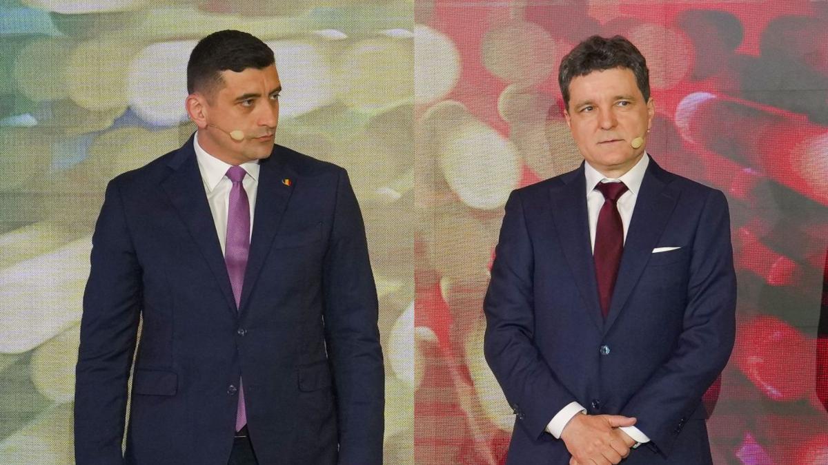george simion nicusor dan dezbatere alegeri prezidentiale 2025