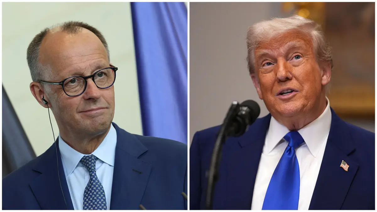 merz incearca sa incalzeasca relatia cu presedintele sua si l invita sa viziteze locul din germania de unde provine familia trump
