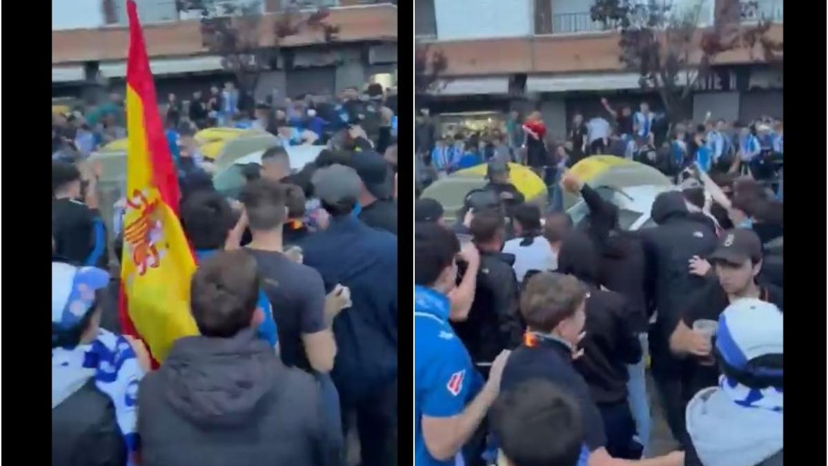 Incident grav înainte de meciul Espanyol – Barcelona. Un șofer a intrat cu mașina în mulțime: mai multe persoane sunt rănite