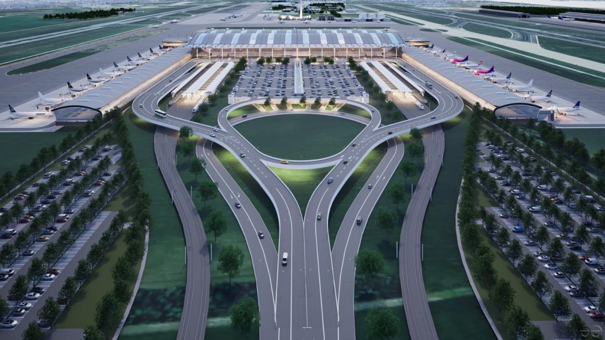 o noua parcare pentru pasageri se deschide de marti la aeroportul henri coanda cna anunta ca incep lucrarile pentru inca una