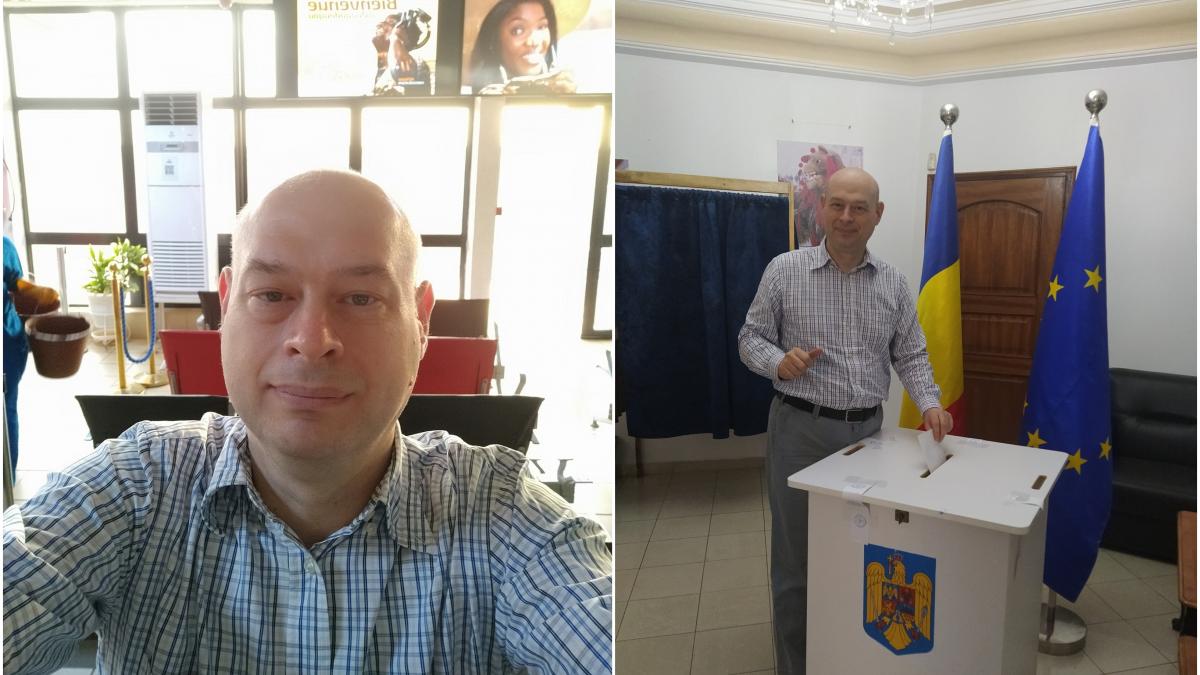 gestul emotionant facut de un roman pentru a si alege presedintele cea mai apropiata sectie de vot pentru mine era la 1 750 de km