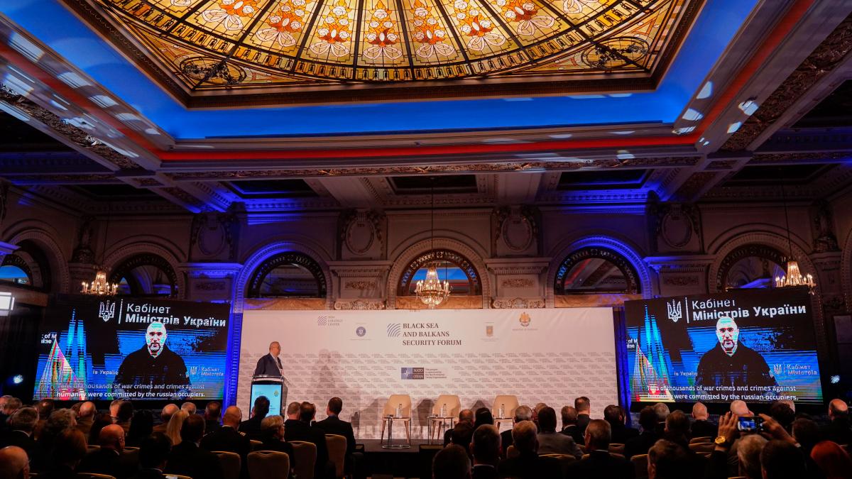 black sea and balkans security forum presedintele ales nicusor dan participa la forumul moderat de radu tudor