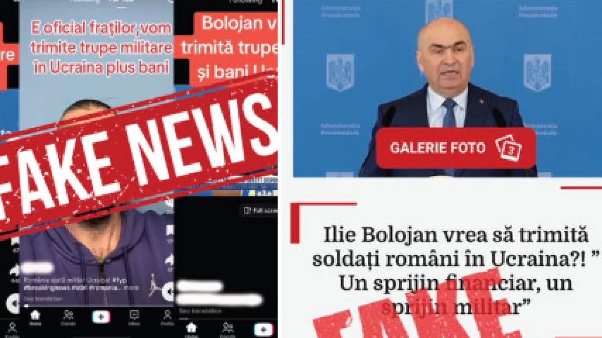 fake news masiv pe tiktok despre trimiterea de soldati romani in ucraina mapn anunta ca informatiile sunt false nu au baza reala