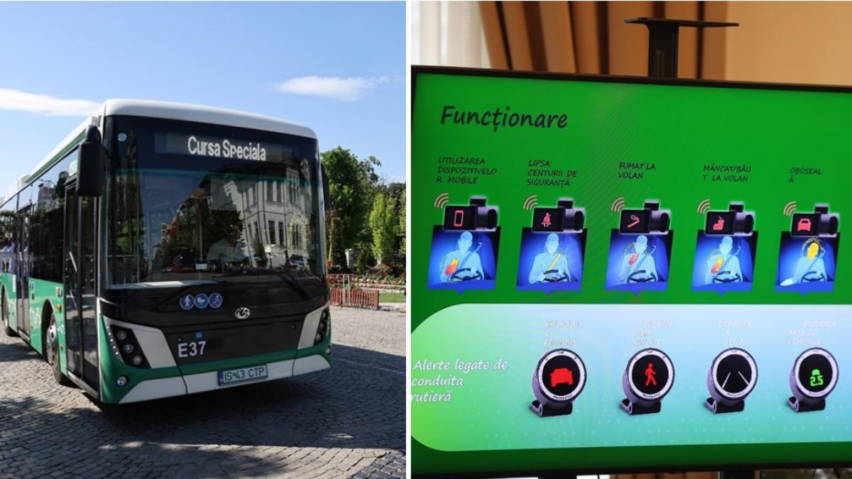 iasi primul oras din romania cu autobuze asistate de inteligenta artificiala ce includ sistemele cu tehnologii avansate