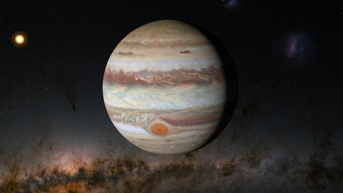 un nou studiu arata ca jupiter se micsoreaza este de aproximativ doua ori mai mic fata de dimensiunea de la formare
