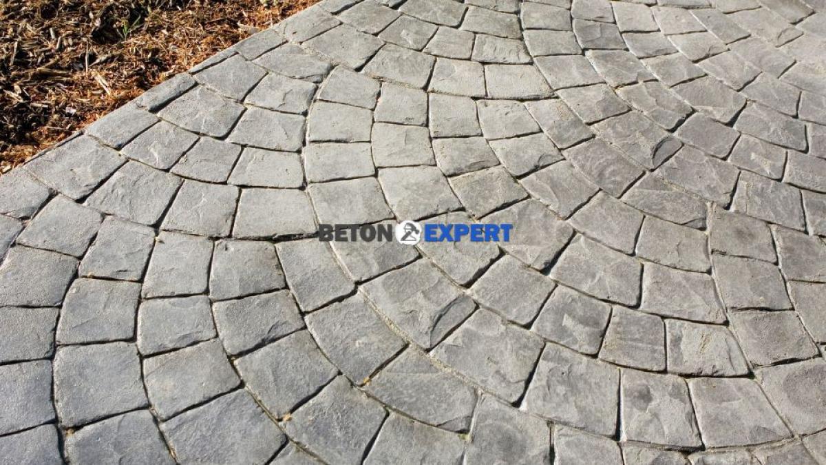 care este pretul betonului amprentat in romania