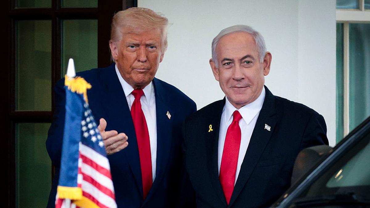 donald trump si benjamin nethanyahu