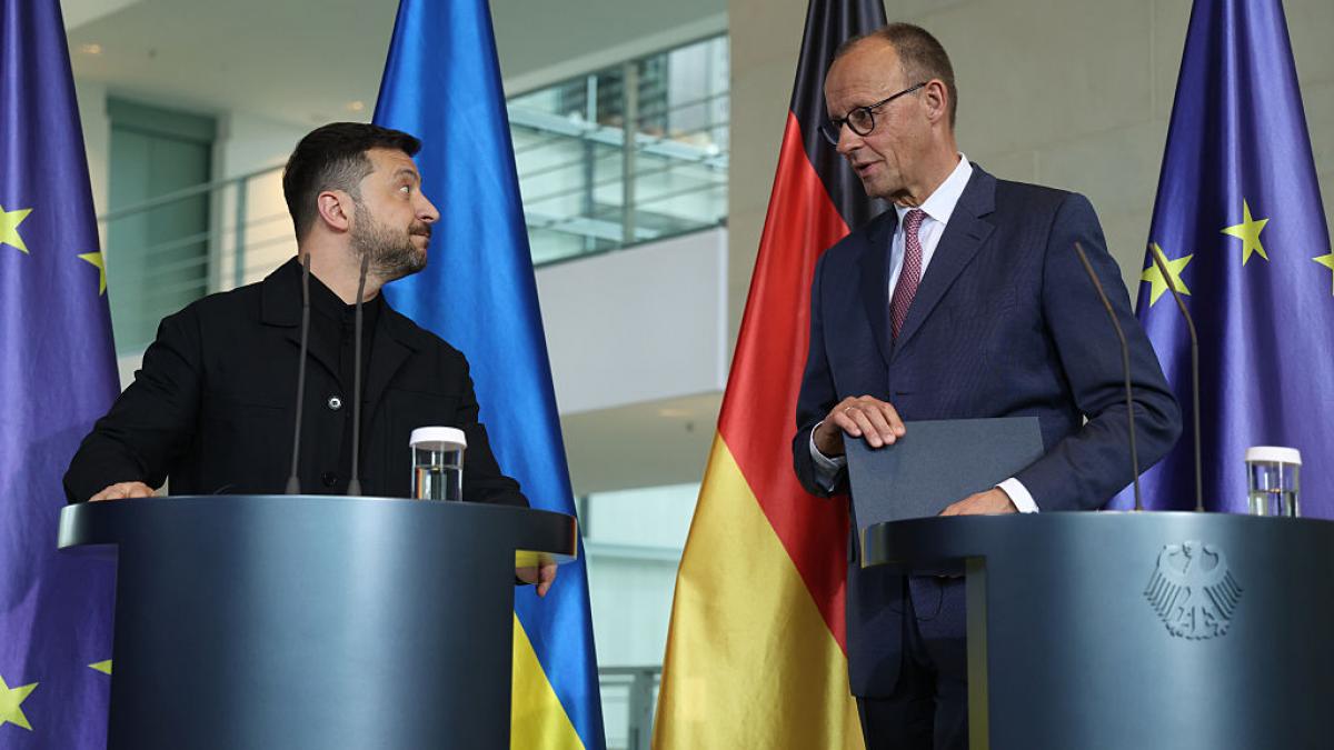 zelenski a insistat in discutiile cu merz sa includa rachetele taurus in ajutorul militar german pentru ucraina