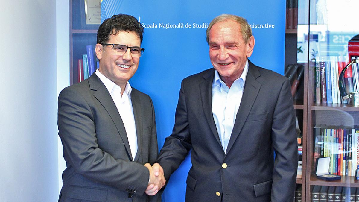 george friedman expert geopolitic de renume mondial a fost in vizita la snspa