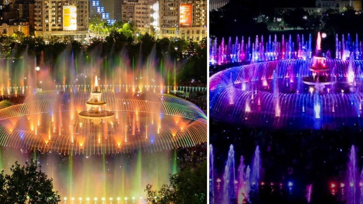 show spectaculos de muzica apa si lumini in bucuresti dronele vor surprinde din aer simfonia apei de la fantanile urbane