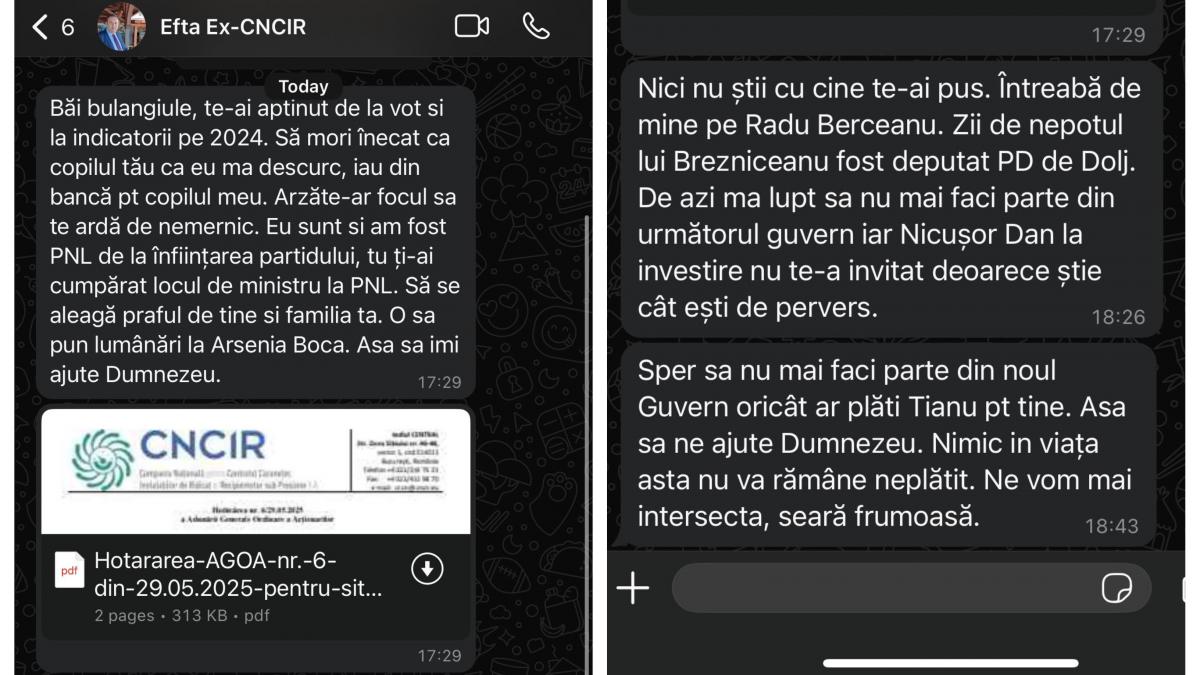 sebastian burduja amenintat si injurat de un fost sef de companie de stat arza te ar focul sa te arda de nemermic