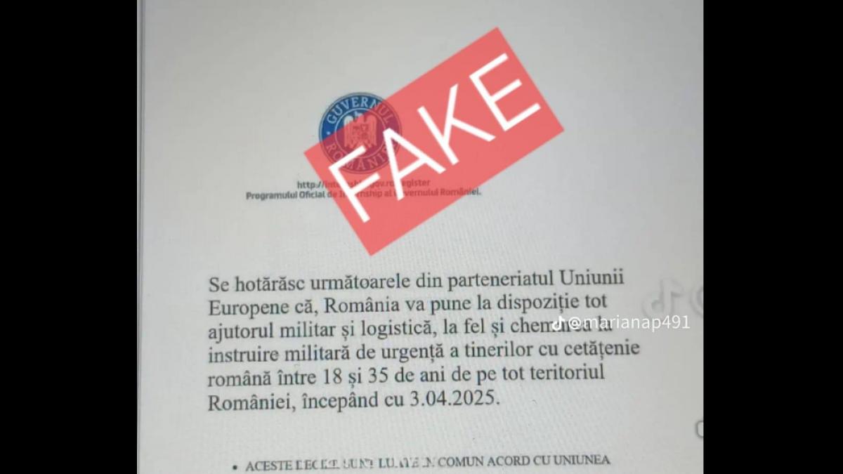 inca un fake news pe internet despre participarea romaniei la un conflict militar mai avertizeaza ca informatiile sunt false