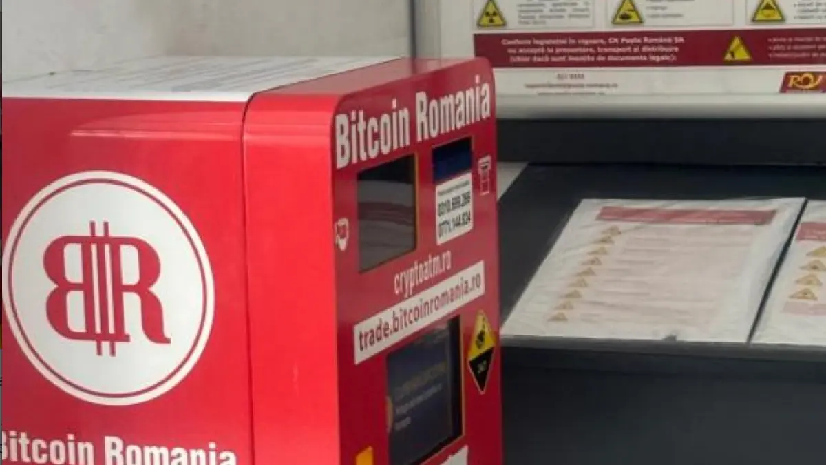 romanii vor putea cumpara criptomonede de la posta in 5 orase vor fi puse terminale bitcoin
