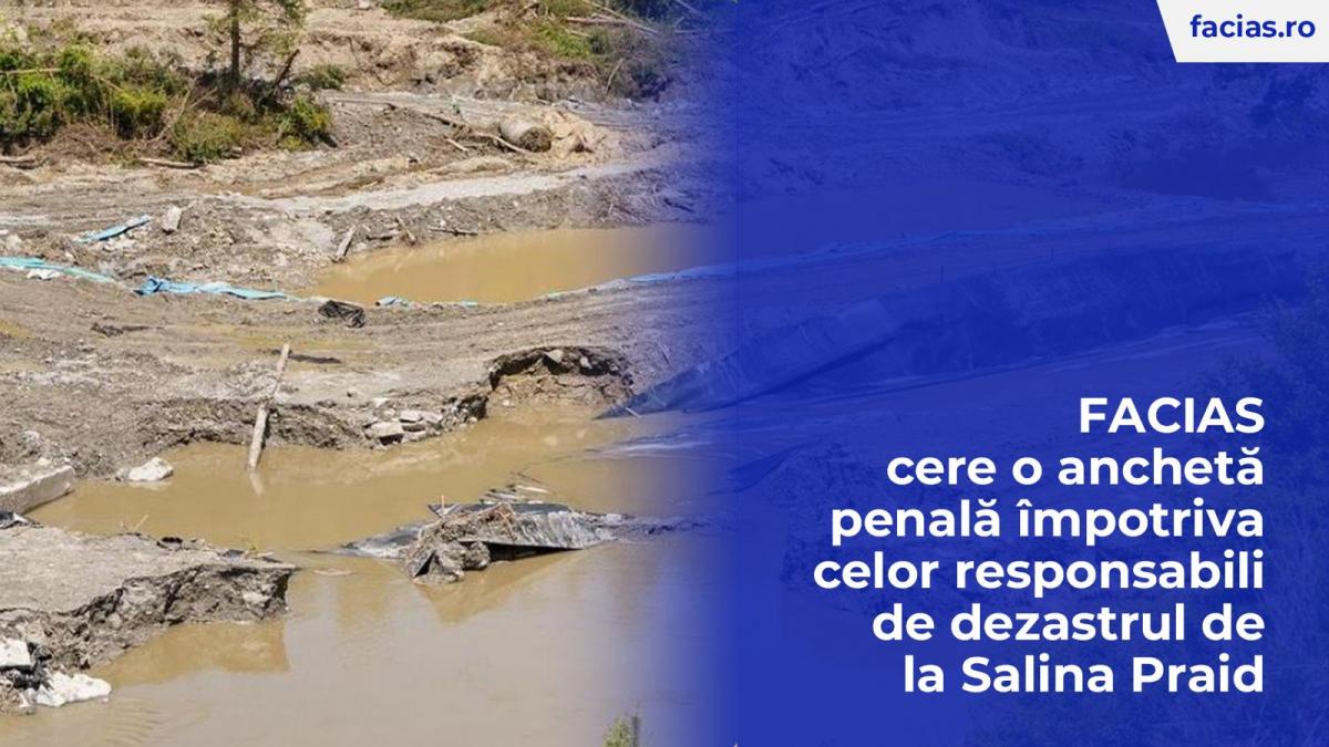 facias cere o ancheta penala impotriva celor responsabili de dezastrul de la salina praid