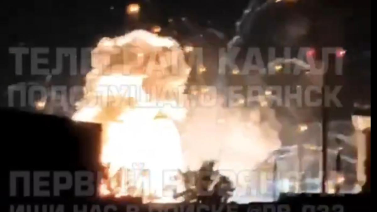 ucrainenii au atacat cu drone o baza militara ruseascadin tambov si rafinarii de petrol apararea aeriana a moscovei e in alerta