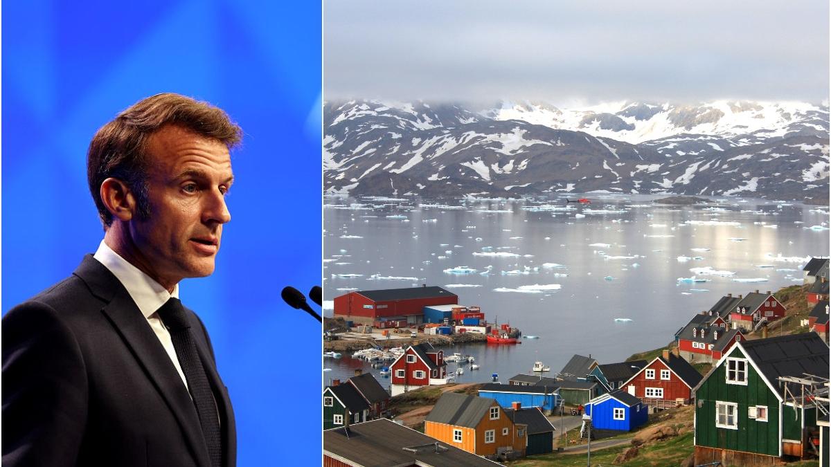 emmanuel macron se duce in teritoriul danez pe care donald trump vrea sa l anexeze la statele unite