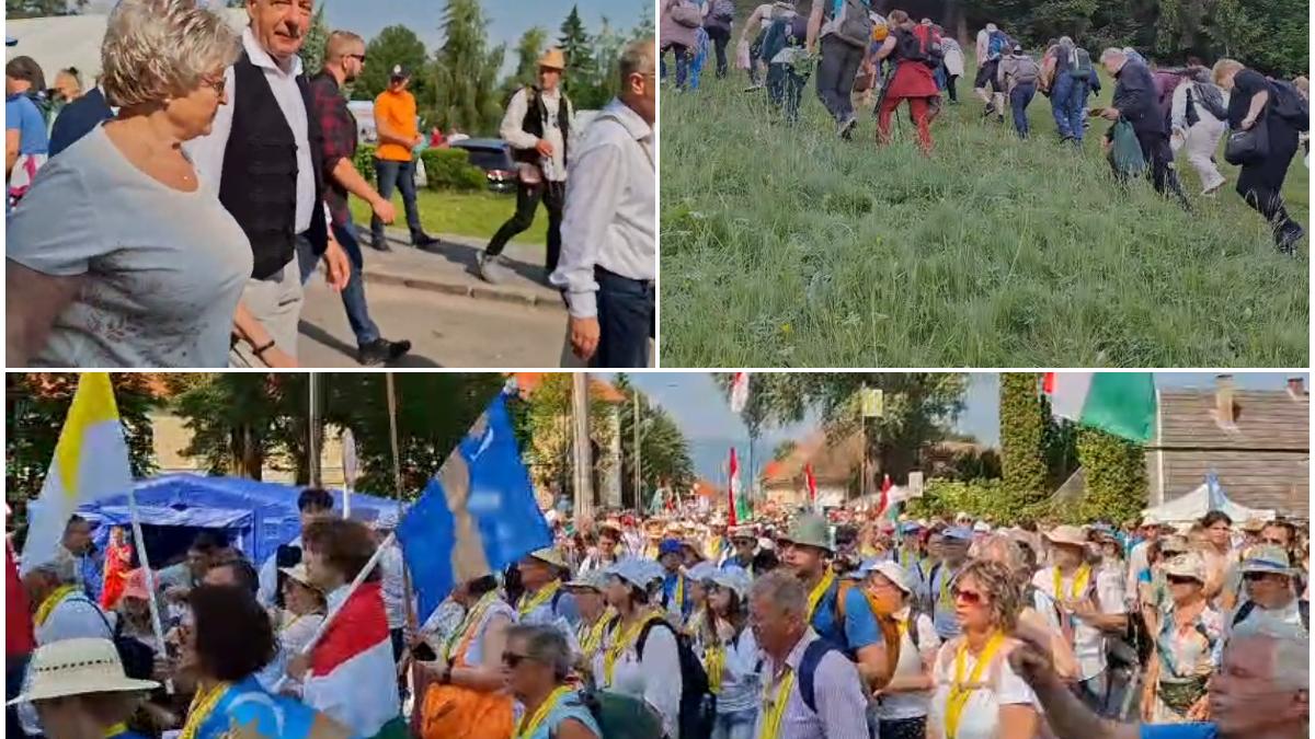 incepe pelerinajul de rusalii de la sumuleu ciuc sunt asteptati 300 000 de pelerini e prezent si presedintele ungariei