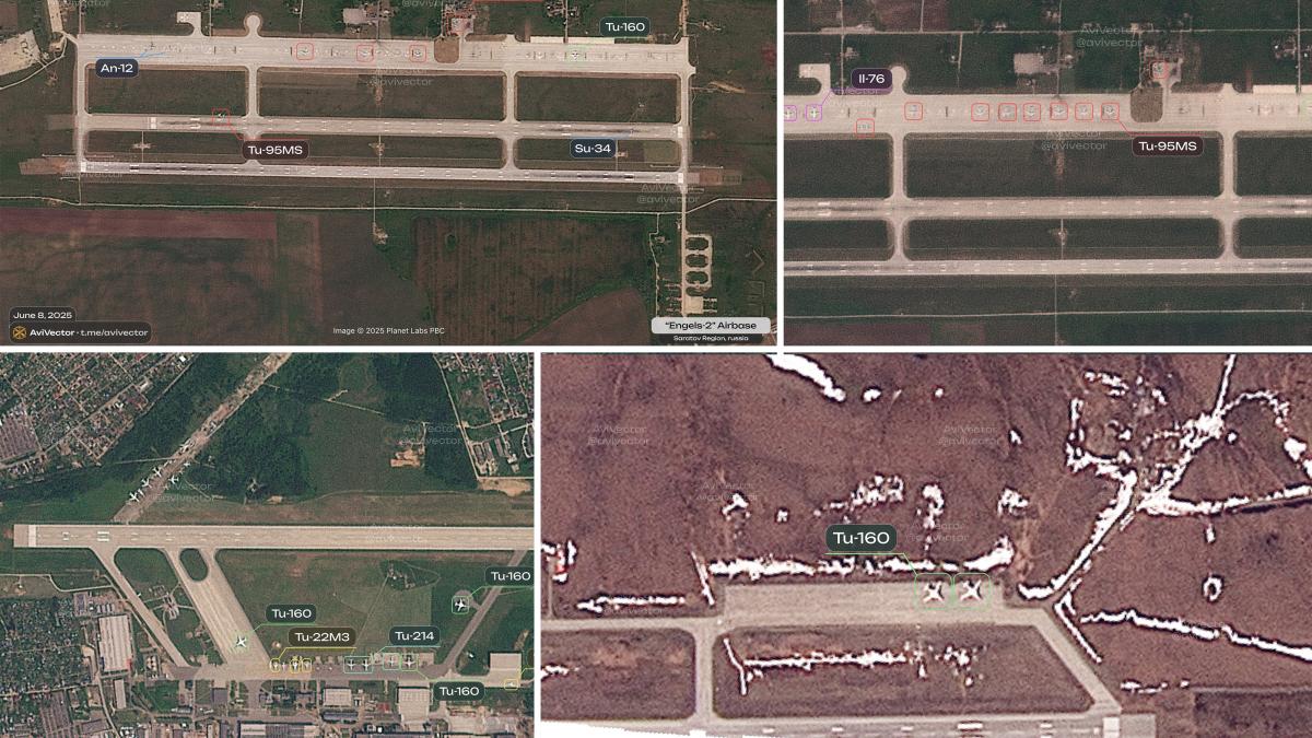 rusia isi muta bombardierele strategice dupa atacul cu drone al ucrainei unde se afla acum lebedele albe