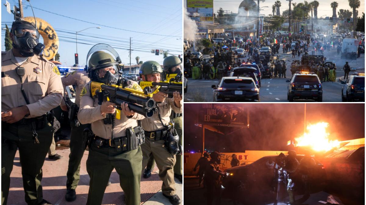 proteste los angeles