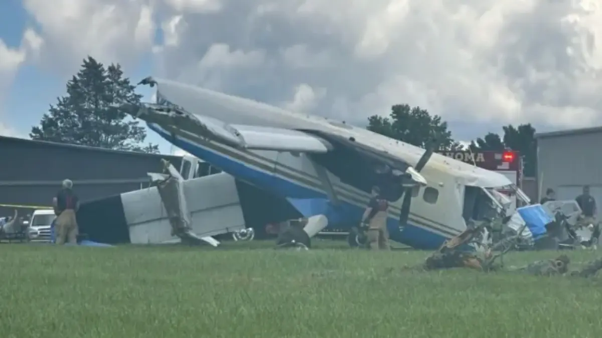 un avion s a prabusit in tennessee toate persoanele aflate la bord au supravietuit