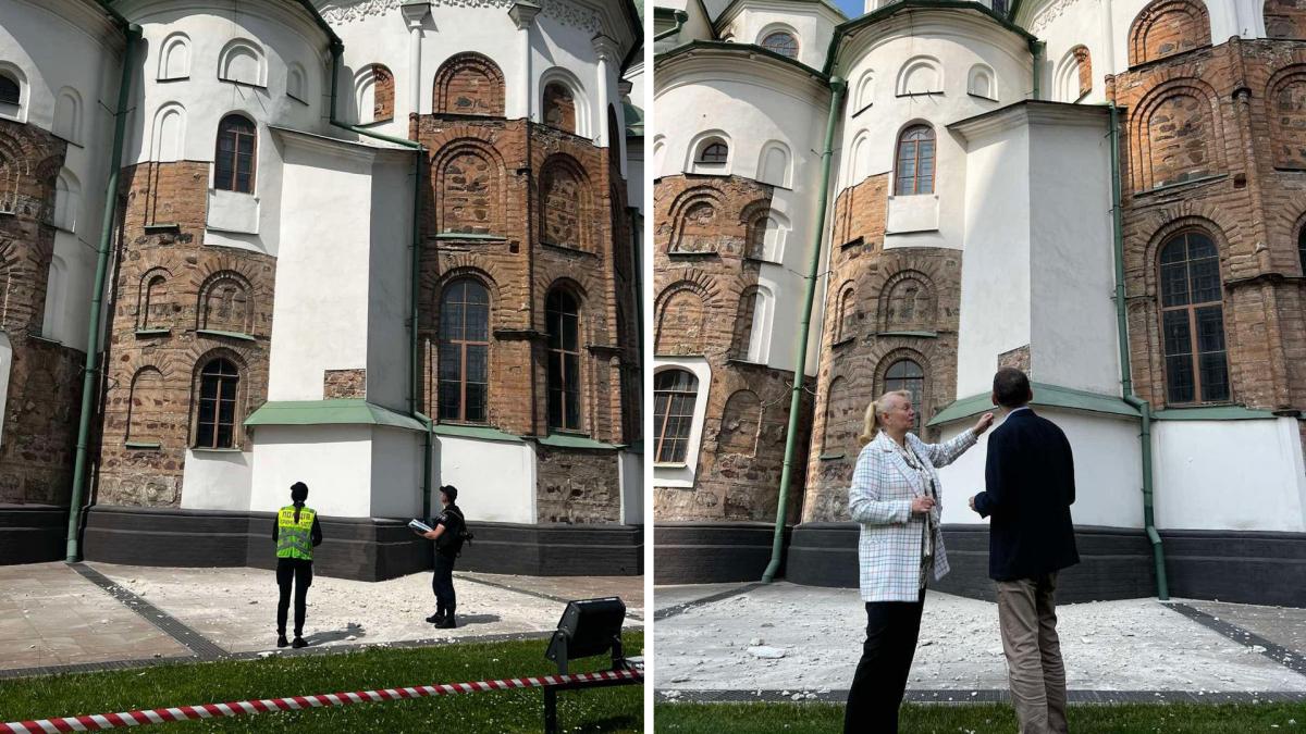 rusii au bombardat catedrala sf sofia din kiev monument unesco este sufletul intregii ucraine