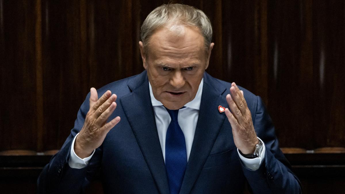 guvernul lui donald tusk intra la votul de incredere din parlamentul poloniei guvernarea va fi dificila dupa victoria lui nawrocki