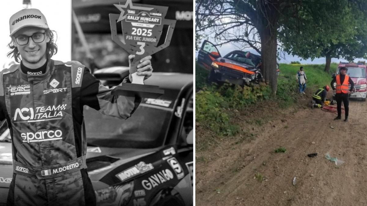 pilotul matteo doretto a murit la 21 de ani intr un accident de raliu produs in polonia pilotul matteo doretto a murit la 21 de ani intr un accident de raliu produs in polonia