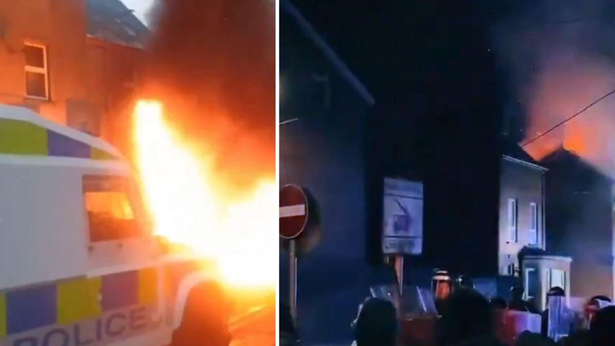 mae le cere romanilor din ballymena sa nu participe la violente ambasada de la londra a cerut protectie pentru cetatenii romani