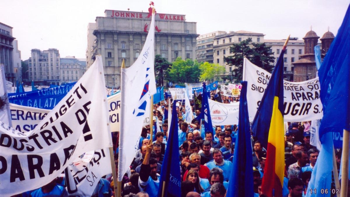 primul protest la usa lui nicusor dan peste 500 de sindicalisti ies in strada joi revoltati de propunerile de masuri fiscale