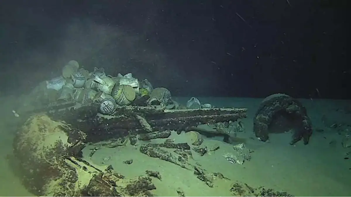 descoperire remarcabila in franta cea mai adanca epava descoperita vreodata plina de comori istorice