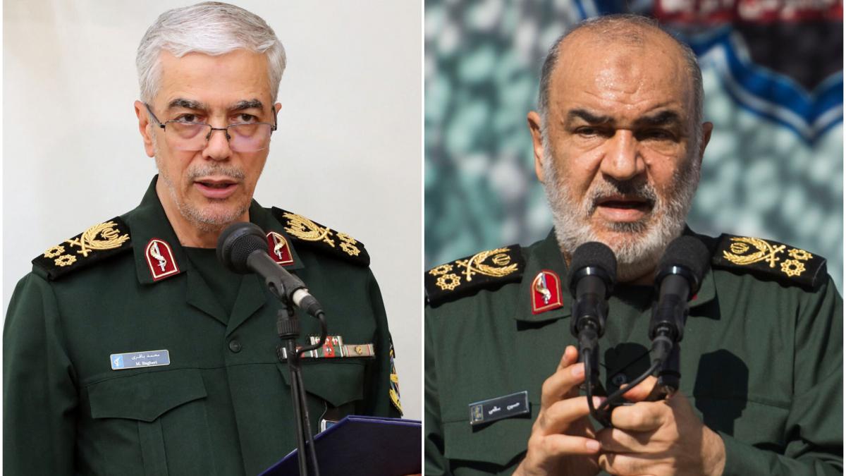 seful statului major al fortelor armate iraniene si seful garzii revolutionare au fost ucisi in atacurile israeliene