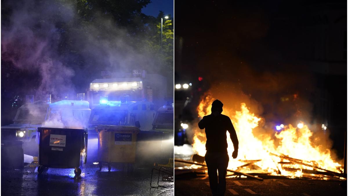 a cincea noapte de teroare noi violente impotriva romanilor din irlanda de nord politia promite masuri ferme comunitatea e in panica