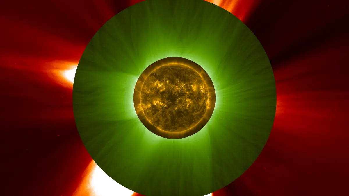 imagini spectaculoase cu coroana solara esa a simulat o eclipsa si a fotografiat soarele ca niciodata pana acum
