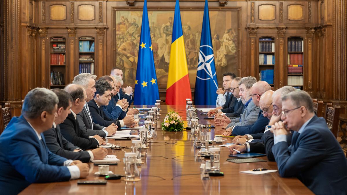 presedintele nicusor dan discuta luni cu reprezentantii sindicatelor