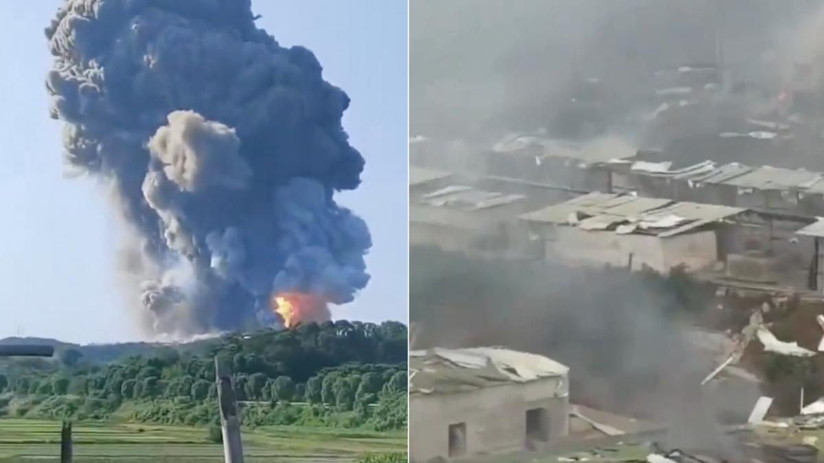 explozie violenta la o fabrica de artificii din china sunt cel putin 9 morti si 26 de raniti momentul filmat de martori
