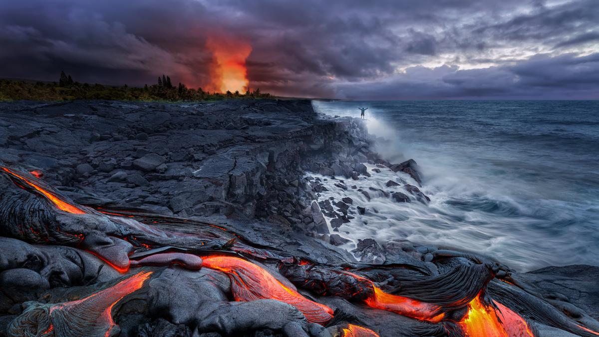 aurul vulcanic descoperit in hawaii ar proveni direct din nucleul pamantului