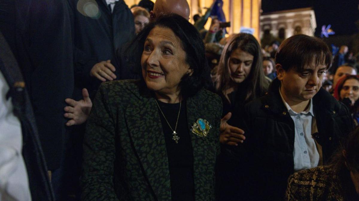 interviu presedinta recunoscuta a georgiei s a intalnit cu nicusor dan rusia foloseste democratia impotriva democratiei