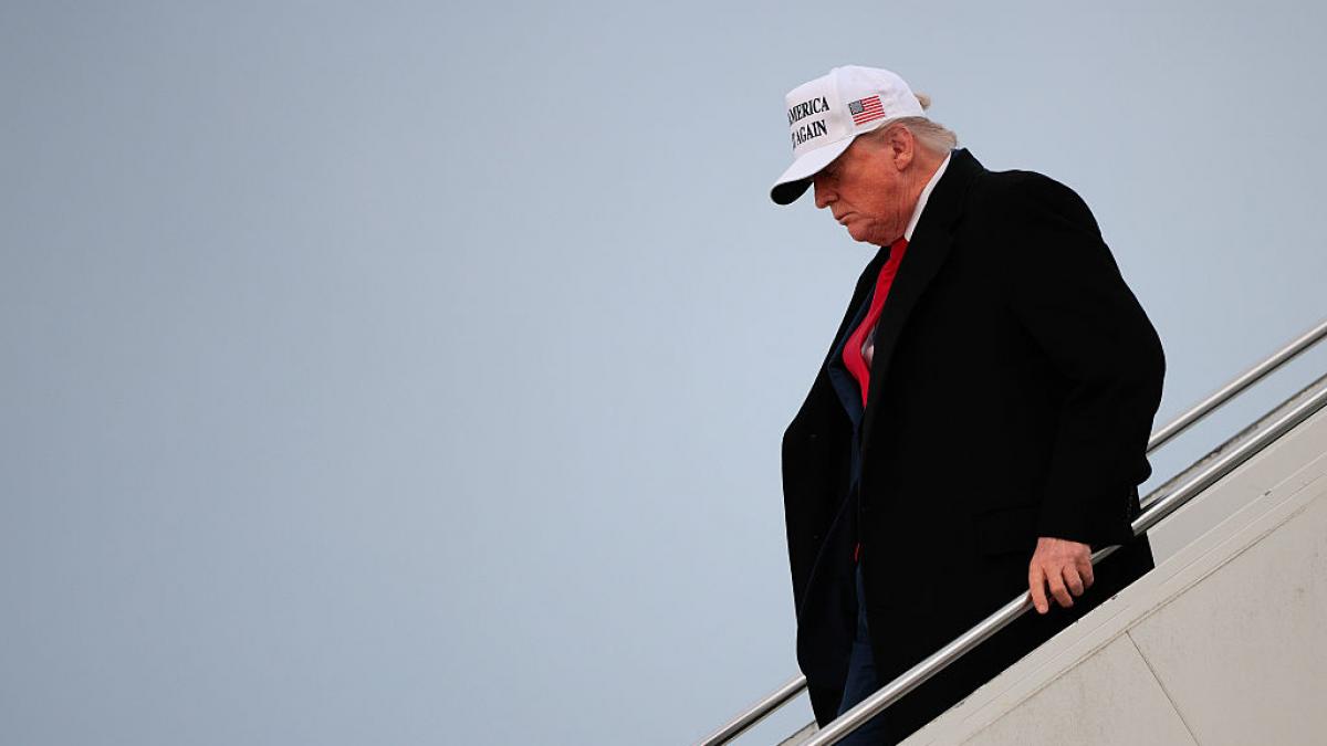 donald trump face o vizita fulger in aceasta seara la haga pentru summitul nato