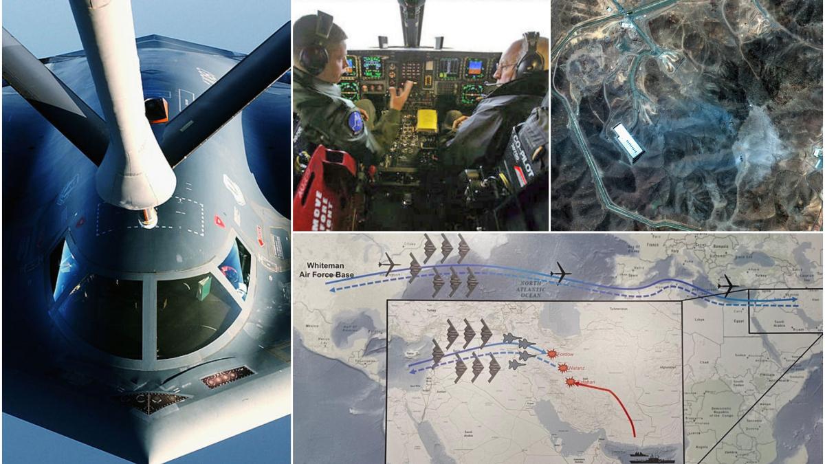 pilotii bombardierelor b 2 au avut saltele cuptor cu microunde si o lada frigorifica in timpul raidului de 37 de ore asupra fordo